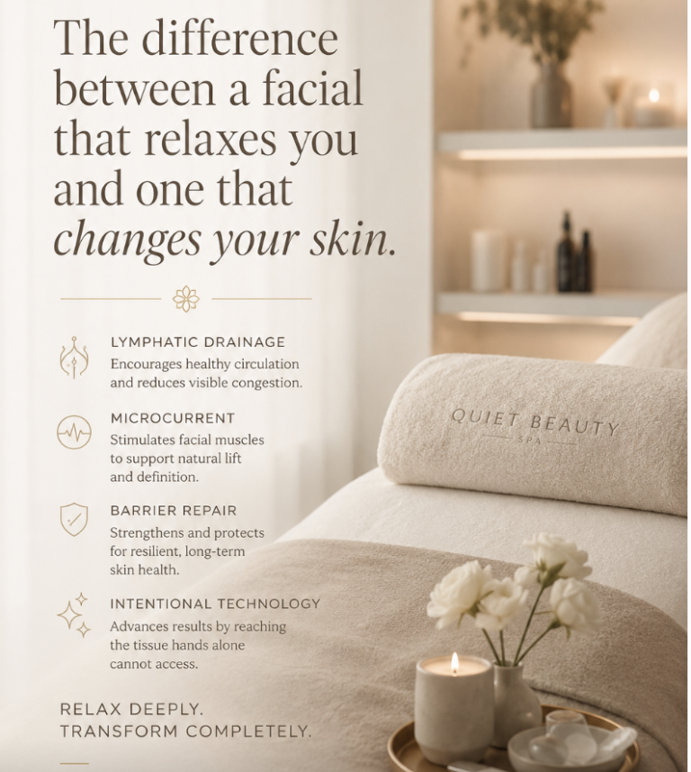 The Difference Between a Facial That Relaxes You and One That Changes Your Skin | Quiet Beauty Spa Newport Beach
